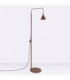 Nox Task Floor Lamp Brown 1x E14-3