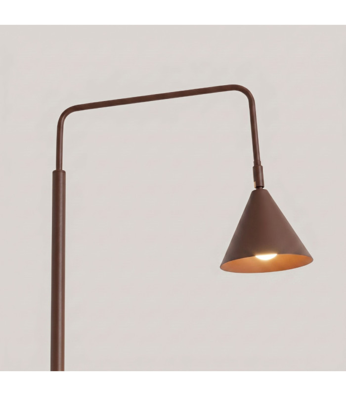 Nox Task Floor Lamp Brown 1x E14-5
