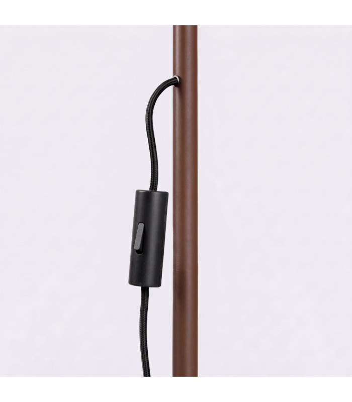 Nox Task Floor Lamp Brown 1x E14-9
