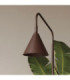 Nox Task Floor Lamp Brown 1x E14-13