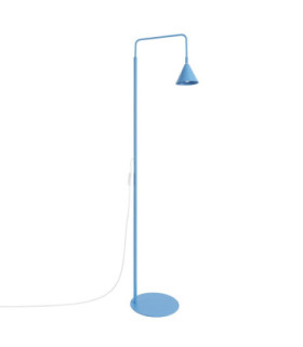 Nox Task Floor Lamp Light Blue 1x E14-1