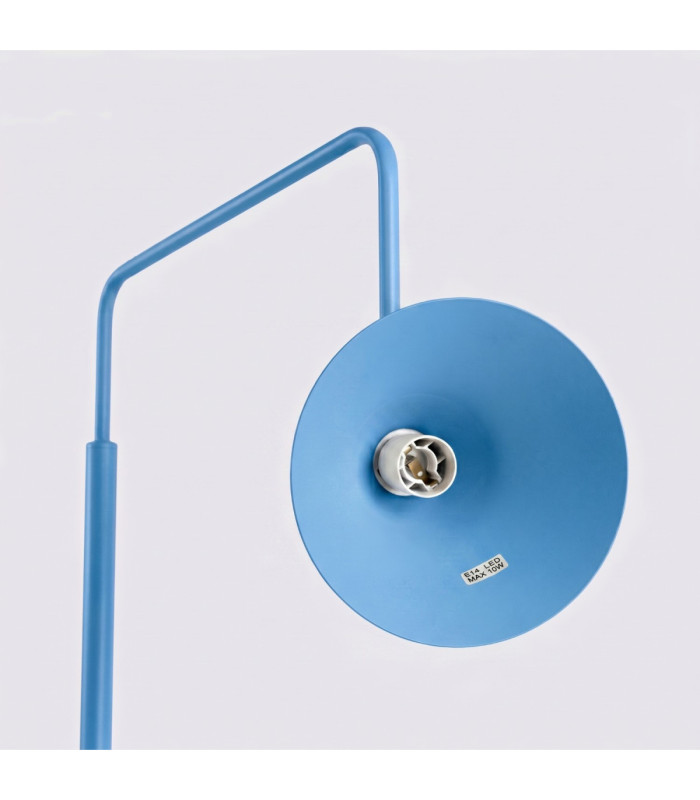 Nox Task Floor Lamp Light Blue 1x E14-8