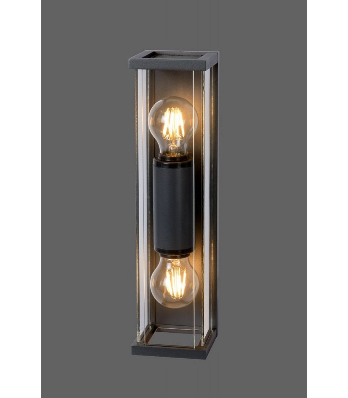 Wall Lamp 2 x E27, IP54, Graphite - 3
