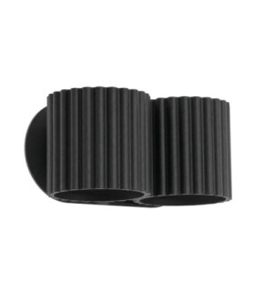Aura Up & Down Wall Lamp Black 2x G9-1