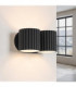 Aura Up & Down Wall Lamp Black 2x G9-4