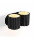 Aura Up & Down Wall Lamp Black 2x G9-6