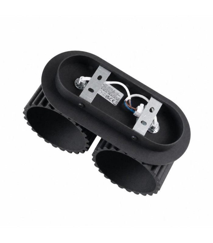 Aura Up & Down Wall Lamp Black 2x G9-8