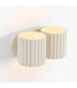 Aura Up & Down Wall Lamp Beige 2x G9-6