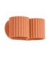 Aura Up & Down Wall Lamp Red Ochre 2x G9-1