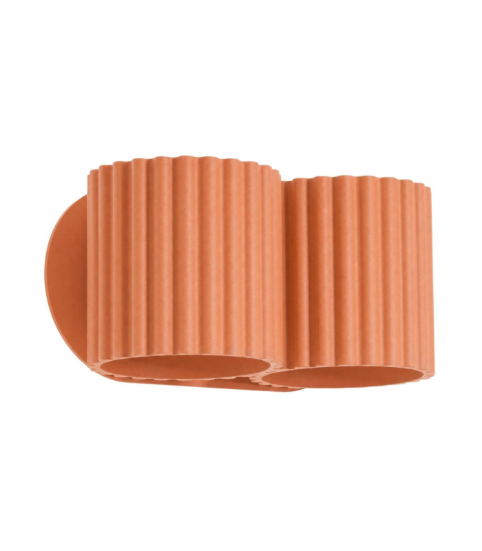 Aura Up & Down Wall Lamp Red Ochre 2x G9-1