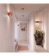 Aura Up & Down Wall Lamp Red Ochre 2x G9-2