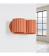 Aura Up & Down Wall Lamp Red Ochre 2x G9-3