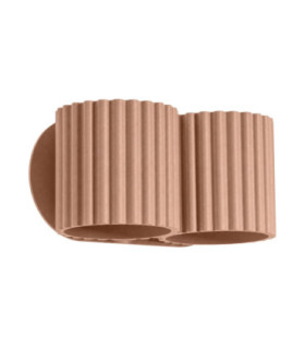 Aura Up & Down Wall Lamp Mocca 2x G9-1