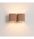 Aura Up & Down Wall Lamp Mocca 2x G9-5
