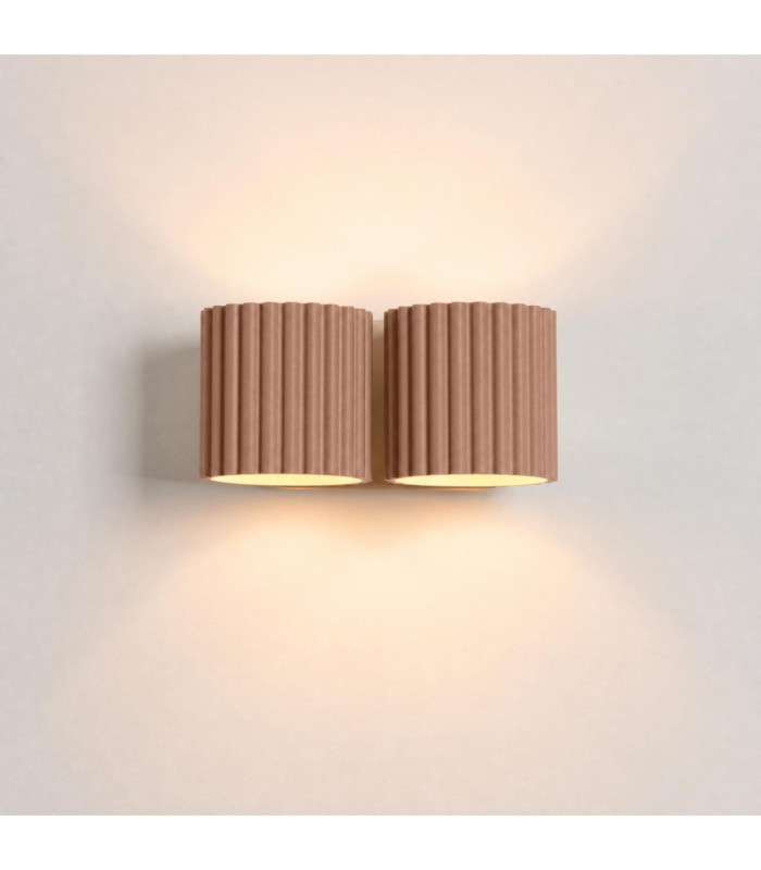 Aura Up & Down Wall Lamp Mocca 2x G9-5