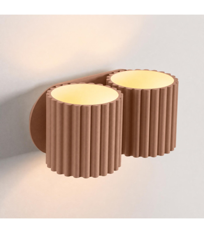 Aura Up & Down Wall Lamp Mocca 2x G9-6