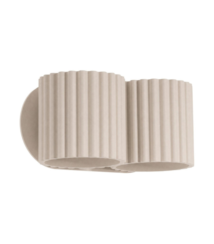 Aura Up & Down Wall Lamp Taupe 2x G9-1