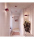 Aura Up & Down Wall Lamp Burgundy 2x G9-2