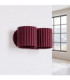 Aura Up & Down Wall Lamp Burgundy 2x G9-3