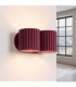 Aura Up & Down Wall Lamp Burgundy 2x G9-4