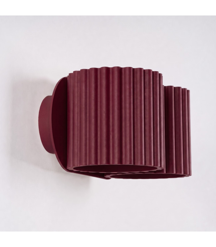Aura Up & Down Wall Lamp Burgundy 2x G9-7