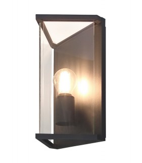 Wall Lamp 1 x E27, IP54, Graphite - 1