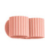 Aura Up & Down Wall Lamp Peach 2x G9-1