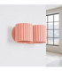 Aura Up & Down Wall Lamp Peach 2x G9-3