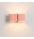Aura Up & Down Wall Lamp Peach 2x G9-5