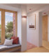 Aura Up & Down Wall Lamp Peach 2x G9-12