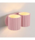 Aura Up & Down Wall Lamp Pink 2x G9-6