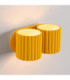 Aura Up & Down Wall Lamp Yellow 2x G9-6