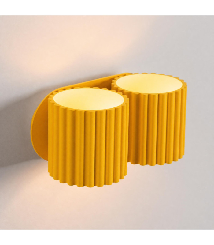 Aura Up & Down Wall Lamp Yellow 2x G9-6