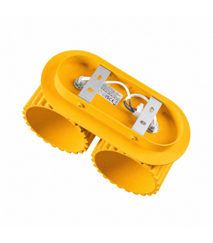 Aura Up & Down Wall Lamp Yellow 2x G9-8