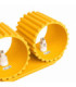 Aura Up & Down Wall Lamp Yellow 2x G9-9