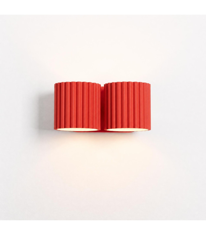 Aura Up & Down Wall Lamp Red 2x G9-5