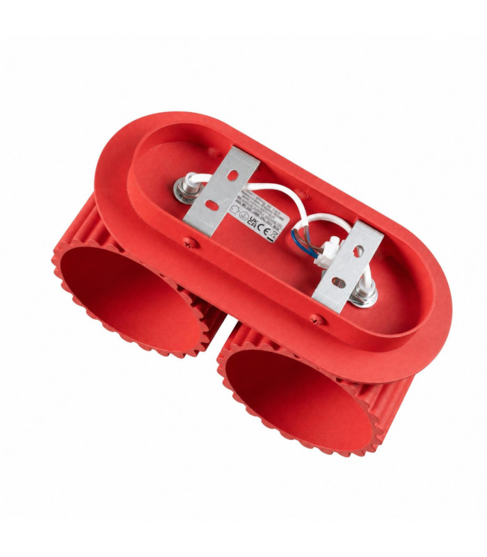 Aura Up & Down Wall Lamp Red 2x G9-8