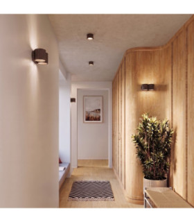 Aura Up & Down Wall Lamp Brown 2x G9-2
