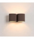 Aura Up & Down Wall Lamp Brown 2x G9-5