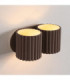 Aura Up & Down Wall Lamp Brown 2x G9-6
