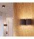 Aura Up & Down Wall Lamp Brown 2x G9-13