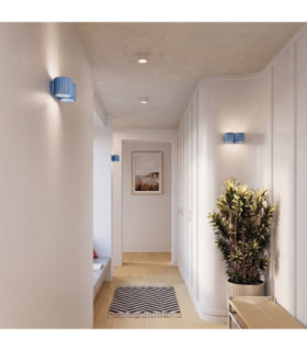 Aura Up & Down Wall Lamp Light Blue 2x G9-2