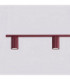 Karbon Bar Pendant Ceiling Light Burgundy 4x GU10-6