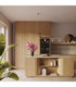 Karbon Bar Pendant Ceiling Light Pink 4x GU10-2