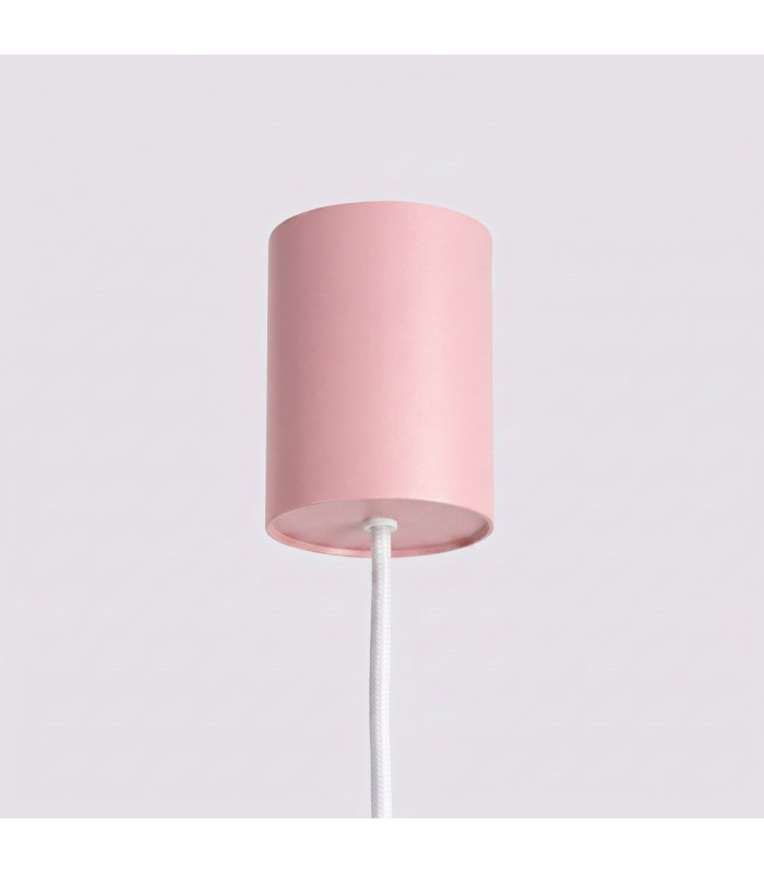 Karbon Bar Pendant Ceiling Light Pink 4x GU10-10