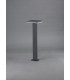 Bollard Pillar Lamp, 10W LED, 3000K, 700lm, IP54, Anthracite, 3 Years Warranty - 3