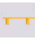 Karbon Bar Pendant Ceiling Light Yellow 4x GU10-6