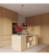 Karbon Bar Pendant Ceiling Light Red 4x GU10-13