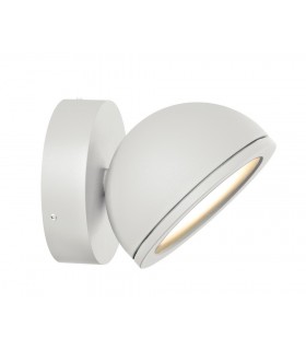 Wall Down Lamp, 1 x GX53, IP54, White - 1
