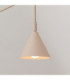 Nox Dome Wall Lamp Taupe Plug In 1x E14 On/Off Switch-5